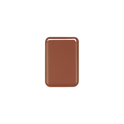 For Magsafe Magnetic Luxury Leather Card Holder Wallet Case for 14 Pro Max 13 12 Phone Bag Adsorption Accessories Cover